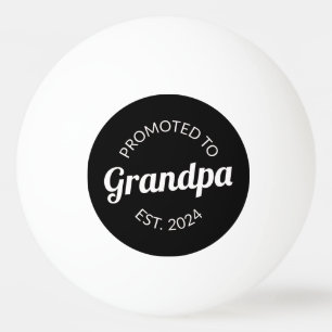 Gepromoveerd naar opa Est. 2024 I Pingpongbal