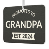 Gepromoveerd naar opa Est. 2024 II Luchtverfrisser (Links)