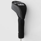Gepromoveerd naar opa Est. 2025 II Golfheadcover (Schuin)