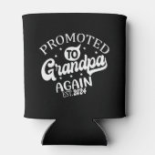 Gepromoveerd naar opa Opnieuw 2024 Nieuw Grandad G Blikjeskoeler (Achterkant)