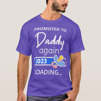 Gepromoveerd naar papa weer 2023 Laden I T-shirt