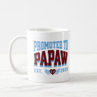 Gepromoveerd naar Papaw Est. Zwangerschapsaankondi Koffiemok