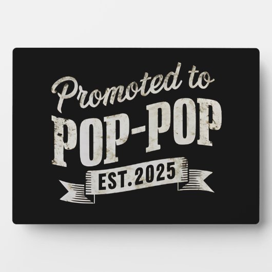 Gepromoveerd naar Pop-Pop EST 2025 eerste keer Pop Fotoplaat (voorkant)