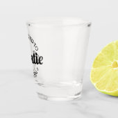 Gepromoveerd naar tante Est. 2024 I Shot Glas (Rechts)