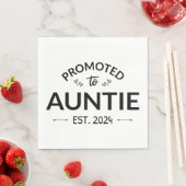 Gepromoveerd naar tante Est. 2024 II Servet (Insitu)