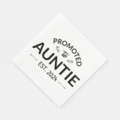 Gepromoveerd naar tante Est. 2024 II Servet (Hoek)