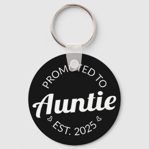 Gepromoveerd naar tante Est. 2025 I Sleutelhanger
