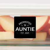 Gepromoveerd naar tante Est. 2025 II Labels (Aangebracht)