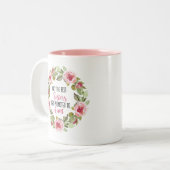 Gepromoveerd naar tante tweekleurige koffiemok (Voorkant links)