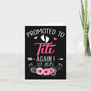 Gepromoveerd naar Titi opnieuw EST 2025 Moederdag Kaart