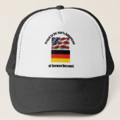 Gepromoveerd tot 100 % Amerikaan van het Duitse pe Trucker Pet (Voorkant)