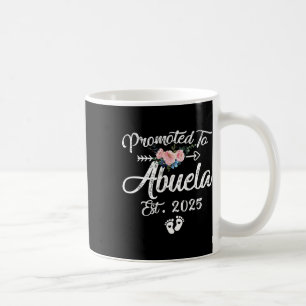 Gepromoveerd tot Abuela 2025 Moederdag Eerste keer Koffiemok