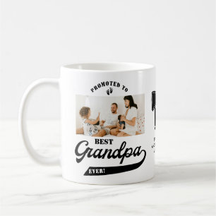 Gepromoveerd tot Beste GrandPa ooit Fotozwangersch Koffiemok