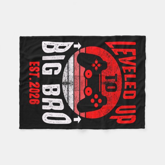 Gepromoveerd tot Big Bro 2026 genivelleerd tot Big Fleece Deken (Voorkant (Horizontaal))