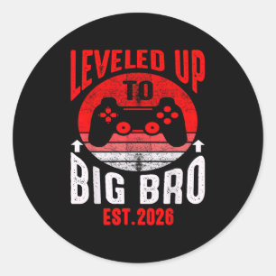 Gepromoveerd tot Big Bro 2026 genivelleerd tot Big Ronde Sticker