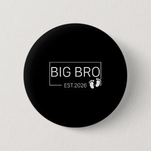 Gepromoveerd tot Big Bro EST 2026 New Brother Baby Ronde Button 5,7 Cm