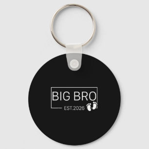 Gepromoveerd tot Big Bro EST 2026 New Brother Baby Sleutelhanger