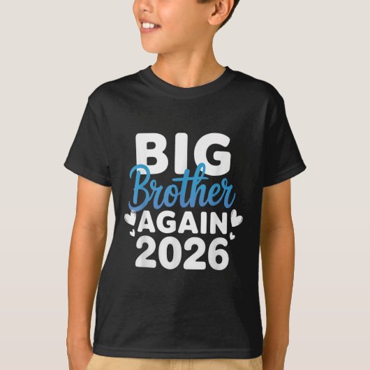 Gepromoveerd tot Big Brother Again 2026 T-shirt 3e (Voorkant)