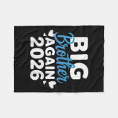 Gepromoveerd tot Big Brother Again 2026 T-shirt 3e Fleece Deken (Voorkant (Horizontaal))