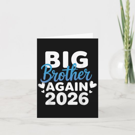 Gepromoveerd tot Big Brother Again 2026 T-shirt 3e Kaart (Voorkant)