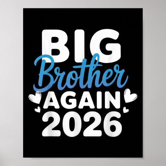 Gepromoveerd tot Big Brother Again 2026 T-shirt 3e Poster (Voorkant)