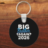 Gepromoveerd tot Big Brother Again 2026 T-shirt 3e Sleutelhanger (Voorkant)