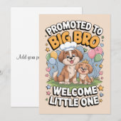 Gepromoveerd tot Big Brother, Big Brother, Aankondiging (Voorkant / Achterkant)