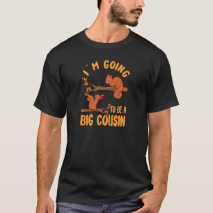 Gepromoveerd tot Big Cousin 2022 Ik word Cous T-shirt