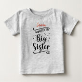 Gepromoveerd tot BIG Sister. Bewerkbare naam (Voorkant)