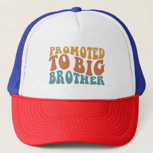 Gepromoveerd tot Big Sister, Big Brother shirt, Trucker Pet