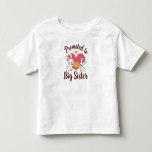 Gepromoveerd tot Big Sister Kinder Shirts