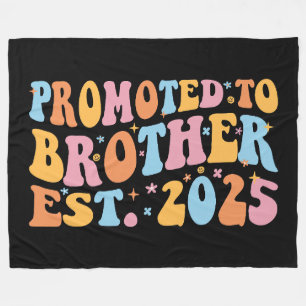 Gepromoveerd tot Broeder Est. 2025 III Fleece Deken