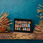 Gepromoveerd tot Broeder Est. 2025 III Fotoplaat (Zijkant)