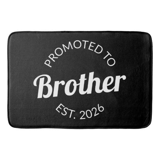 Gepromoveerd tot Broeder Est. 2026 I Badmat (Voorkant)