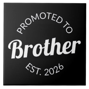 Gepromoveerd tot Broeder Est. 2026 I Tegeltje