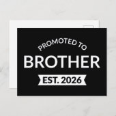 Gepromoveerd tot Broeder Est. 2026 II Briefkaart (Voorkant / Achterkant)