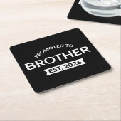 Gepromoveerd tot Broeder Est. 2026 II Kartonnen Onderzetters (Schuin)