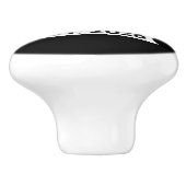 Gepromoveerd tot Broeder Est. 2026 II Keramische Knop (Zijkant)