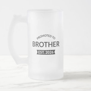 Gepromoveerd tot Broeder Est. 2026 II Matglas Bierpul