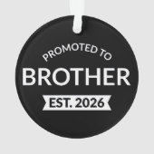 Gepromoveerd tot Broeder Est. 2026 II Ornament (achterkant)
