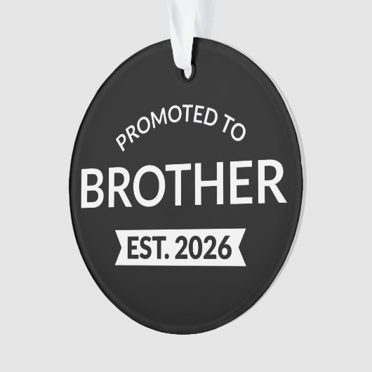 Gepromoveerd tot Broeder Est. 2026 II Ornament (voorkant)