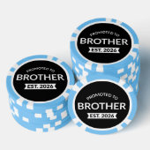 Gepromoveerd tot Broeder Est. 2026 II Poker Chips (Opstapeling)