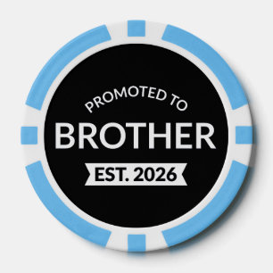 Gepromoveerd tot Broeder Est. 2026 II Poker Chips