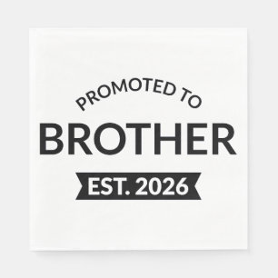 Gepromoveerd tot Broeder Est. 2026 II Servet
