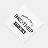 Gepromoveerd tot Broeder Est. 2026 II Servet (Hoek)