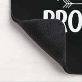 Gepromoveerd tot Brother Funny Zwangerschapsaankon Muismat (Hoek)