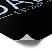 Gepromoveerd tot Dad Est 2026 voor New Daddy Boy B Poster (Hoek)