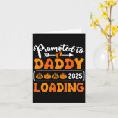 Gepromoveerd tot Daddy 2025 Loading Pumpkin Hallow Kaart (Gele Bloem)