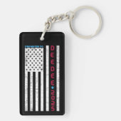 Gepromoveerd tot Dee-Dee Daddy First Time Dad Sleutelhanger (achterkant)