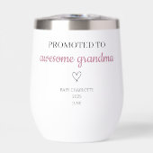 Gepromoveerd tot Geweldige oma gepersonaliseerd (Voorkant)